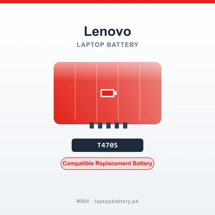 Internal Battery for Lenovo ThinkPad T470S Series