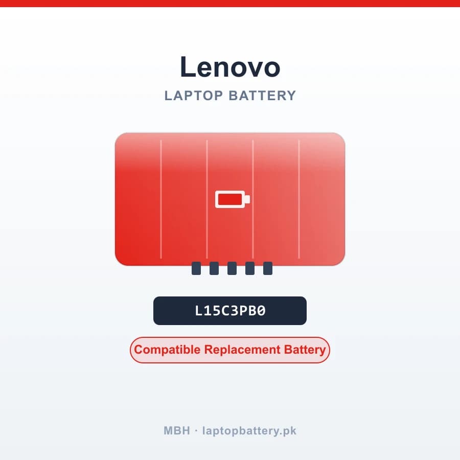 L15C3PB0 Laptop Battery for Lenovo Winbook N22 N23 N24 100e 300e Series