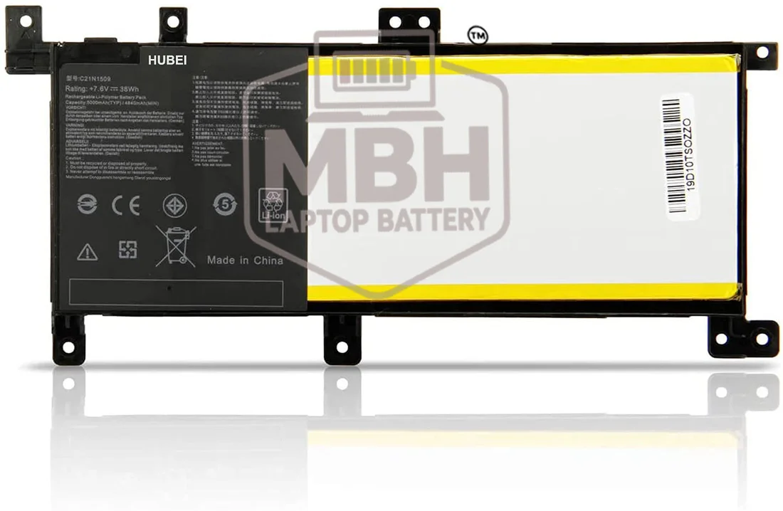 C21N1509 Laptop Battery for Asus Vivobook A556 X556 K556 F556 Series