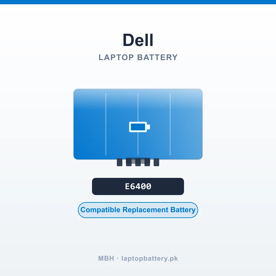 Internal Battery for Dell Latitude E6400 Series