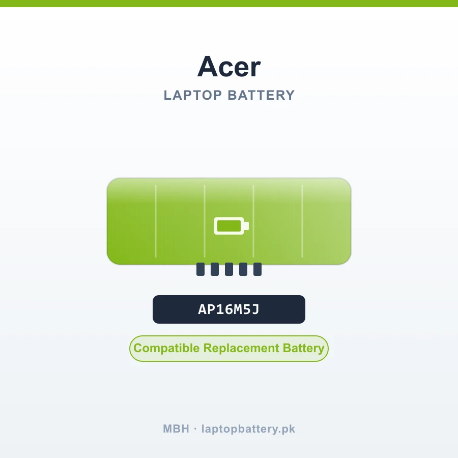 AP16M5J Laptop Battery for Acer Aspire 1 A114 Aspire 3 A314 A315 Aspire 5 A515 (Ryzen/Intel) Series